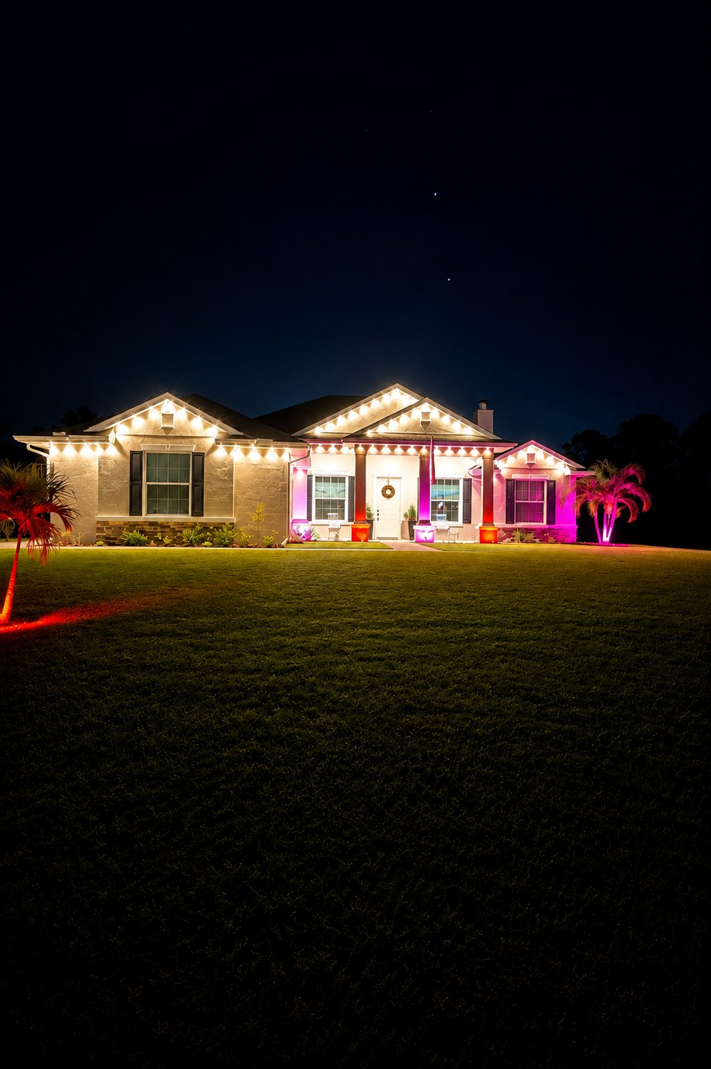 Permanent lighting installation